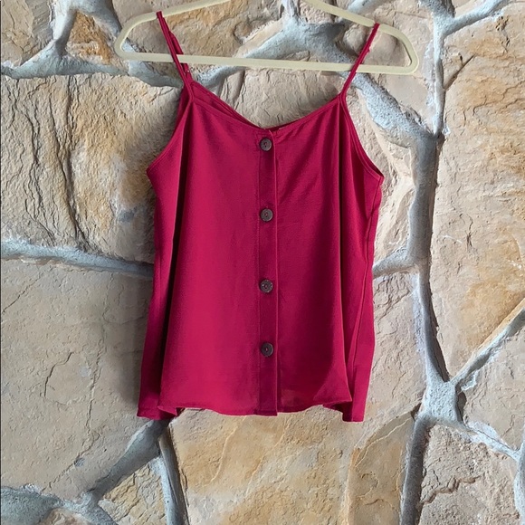 Pink Rose Tops - Pink Rose Hot Pink Tank top